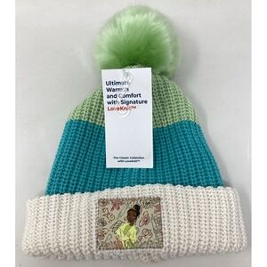 Disney X Love Your Melon Tiana Princess‎ and the Frog Beanie Youth Teen Size NWT